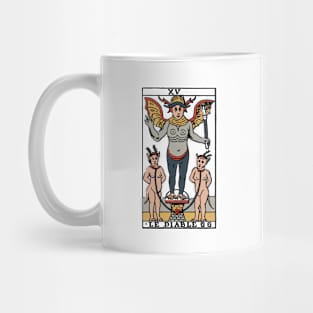 Vintage Tarot Card The Devil Le Diable Mug